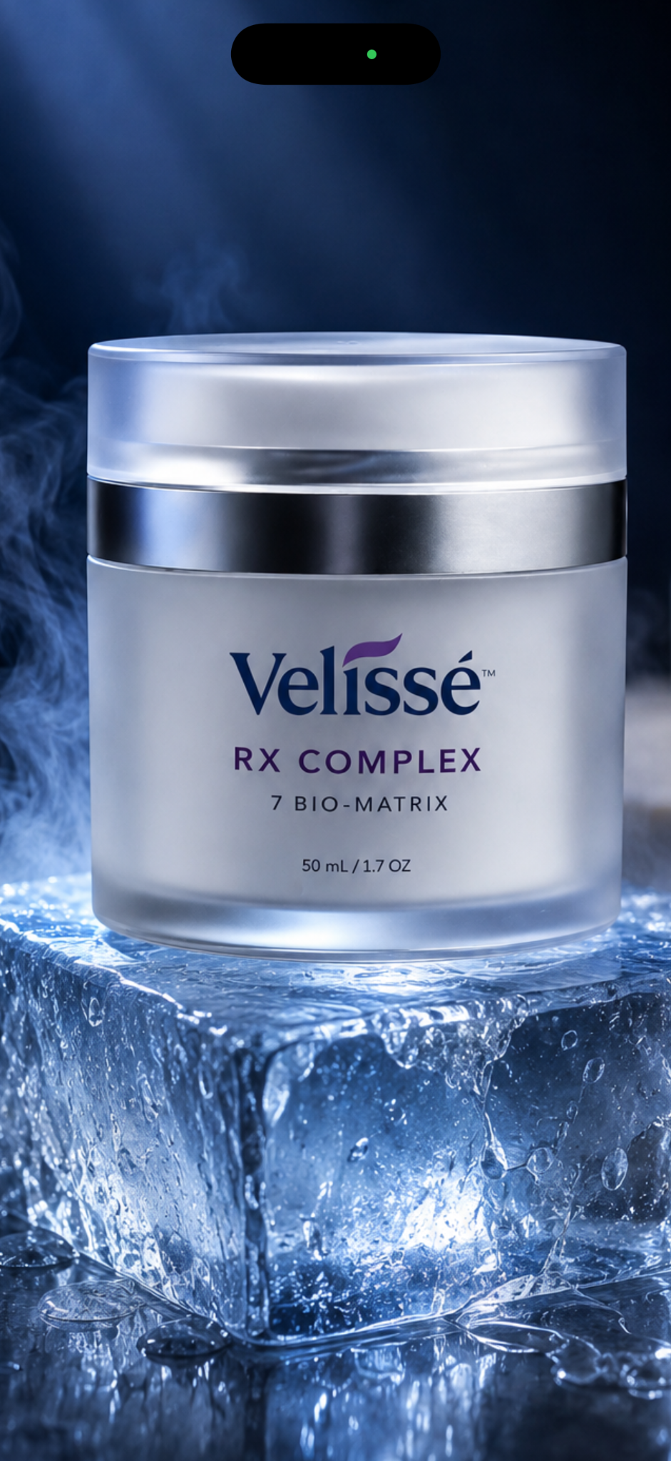 Velissé RX Complex jar on ice